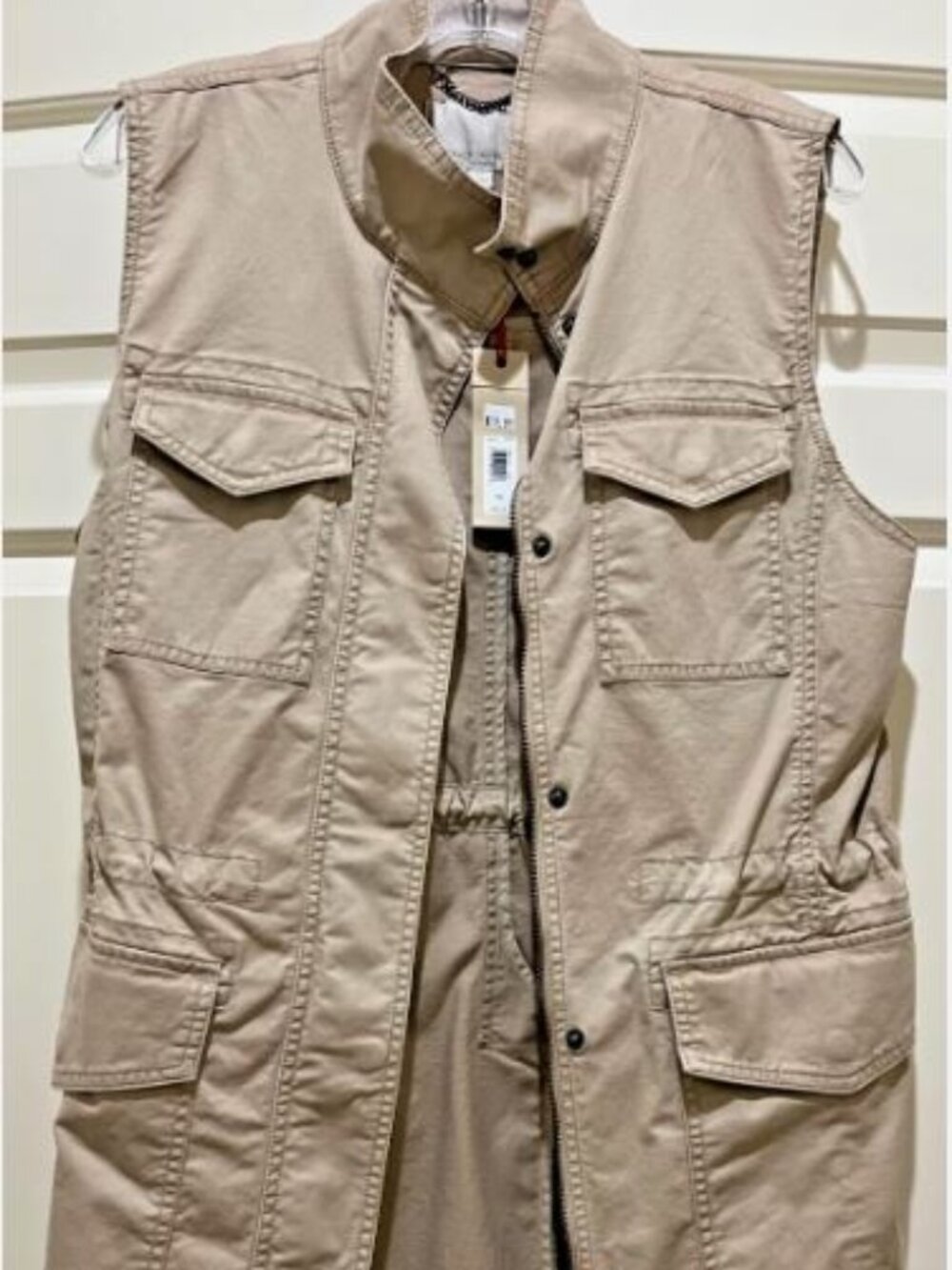 NWT Banana Republic Heritage Tan Vest size M